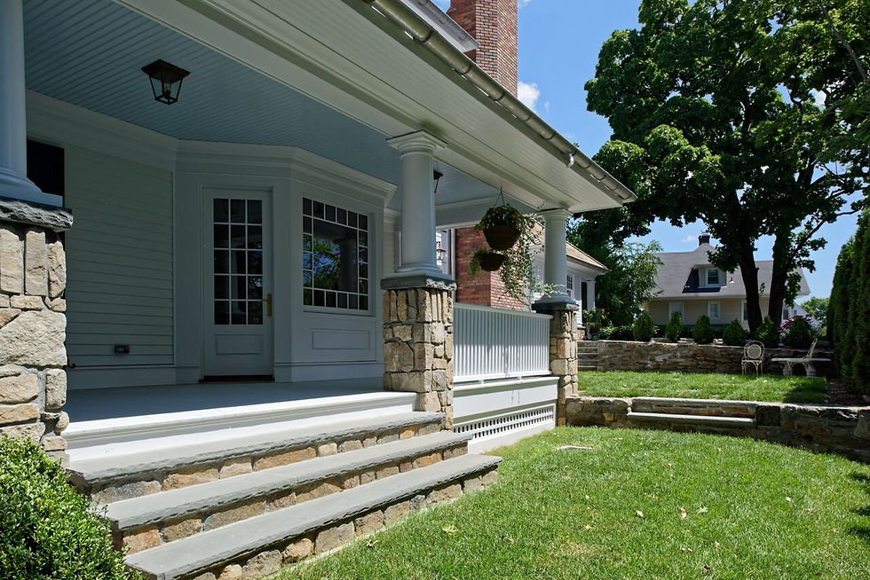 Porch and Masonry