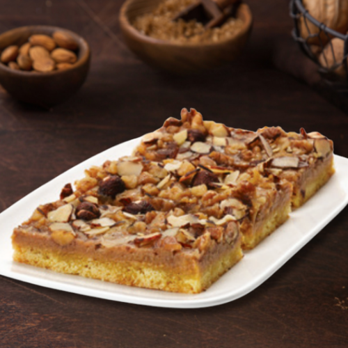 Caramel Nut Slice