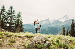 Mt Rainier family photography