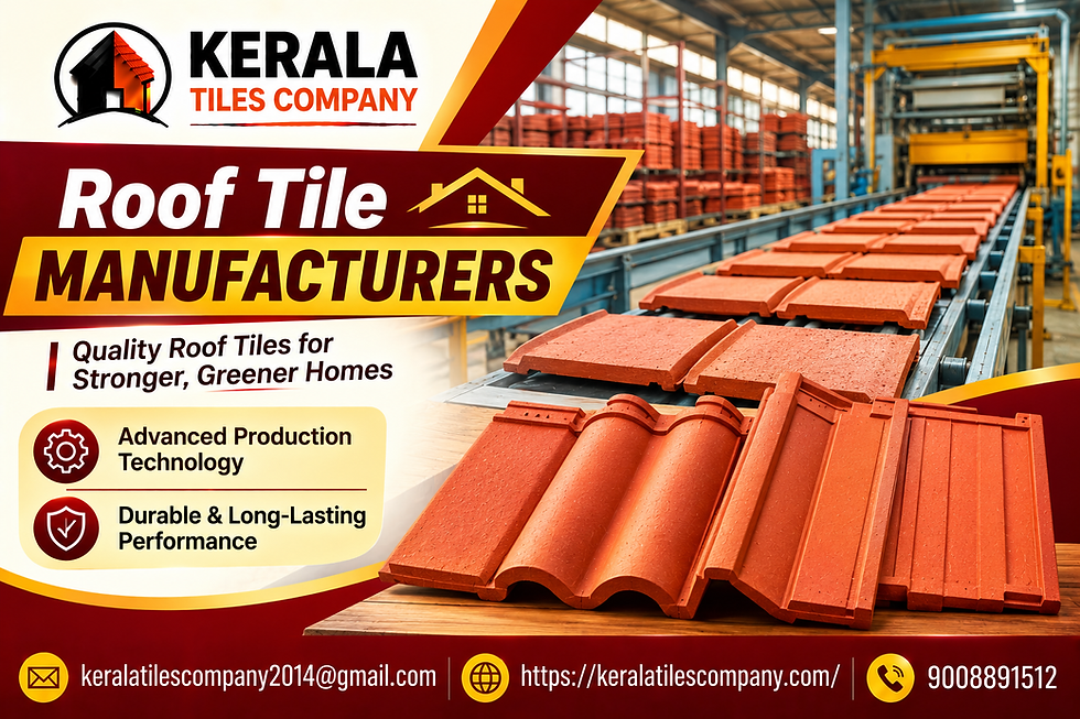Roofing Tiles in Kozhikode for Residential and Commercial Projects