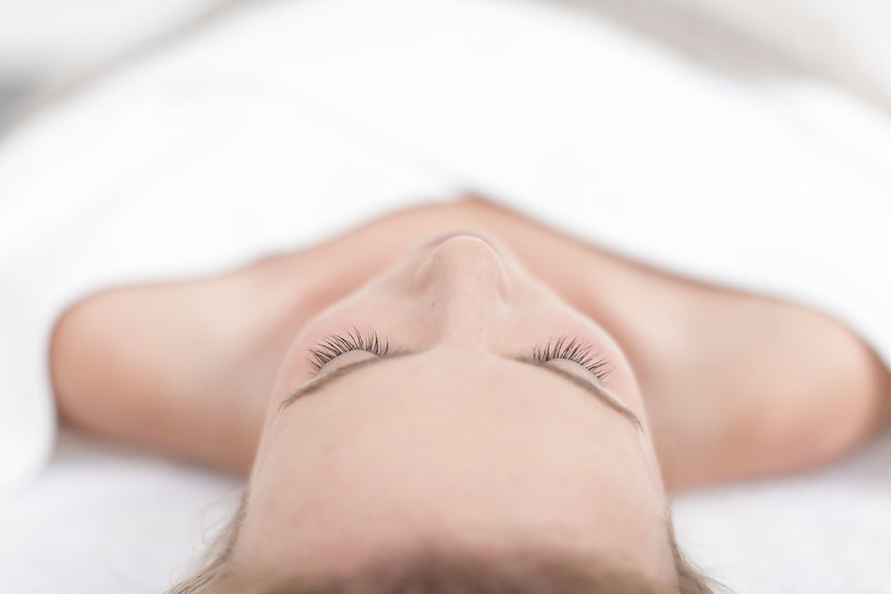 Visage au repos