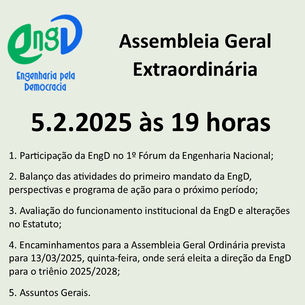 EDITAL DE CONVOCAÇÃO DE ASSEMBLEIA GERAL EXTRAORDINÁRIA EM 05/02/2025