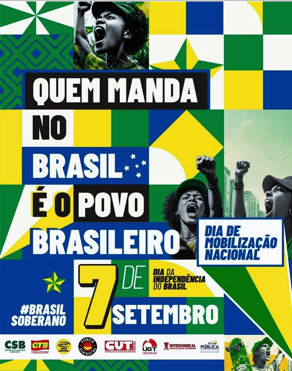 Quem manda no Brasil é o povo brasileiro