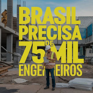 Crise de mão-de-obra na engenharia: faltam 75 mil profissionais no Brasil