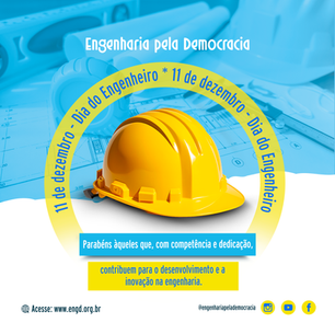 11 de Dezembro - Dia do Engenheiro