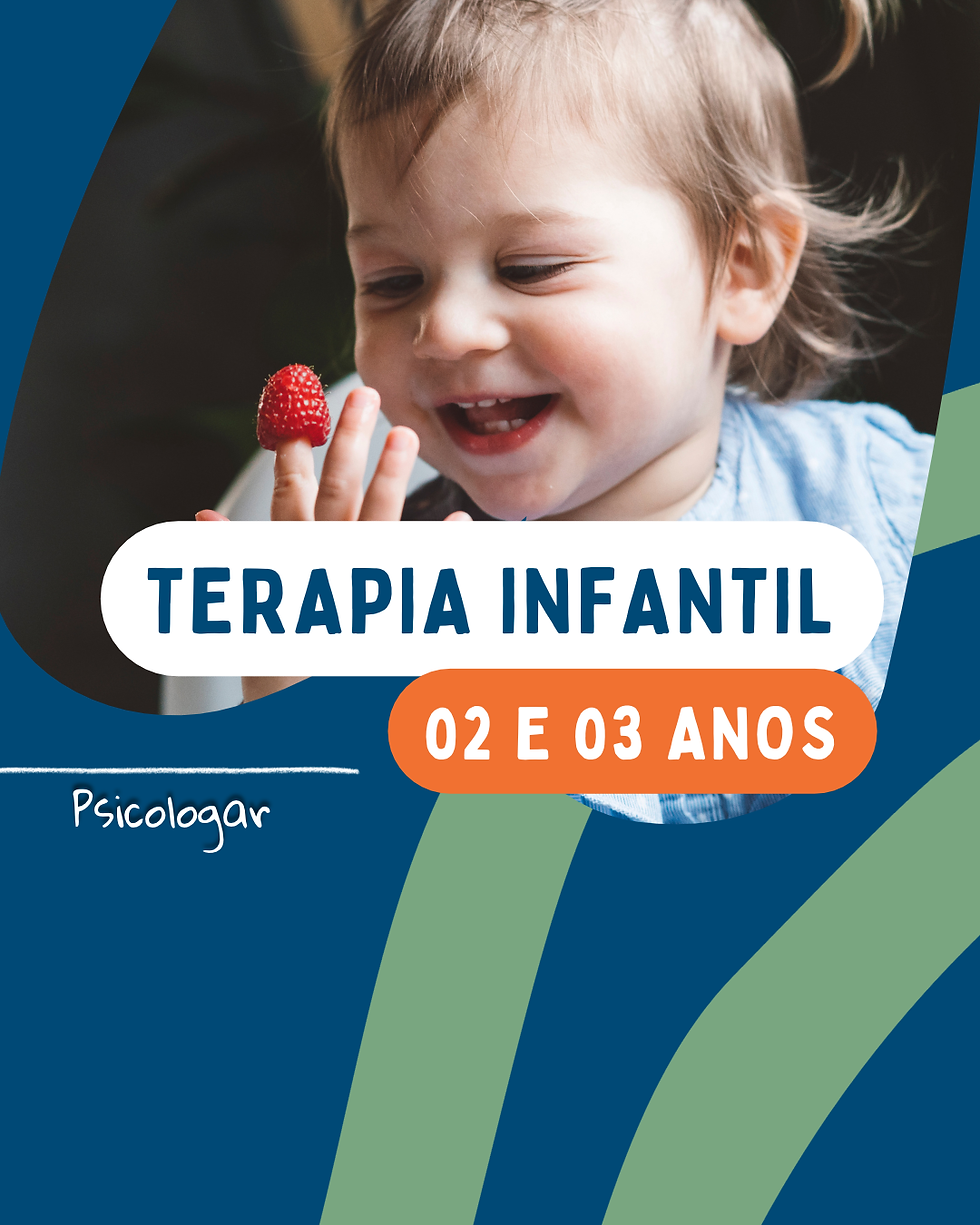 Terapia para Crianças de 2 e 3 Anos: Como Funciona e Quando Procurar?