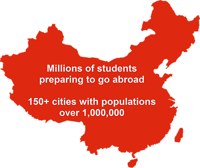 eduFair is cheaper than a trip to China