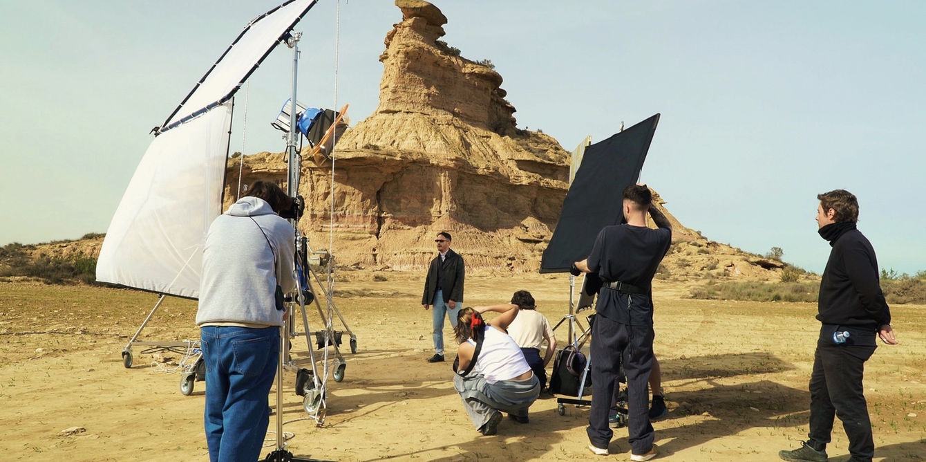 Exterior Video Shoot with Crew