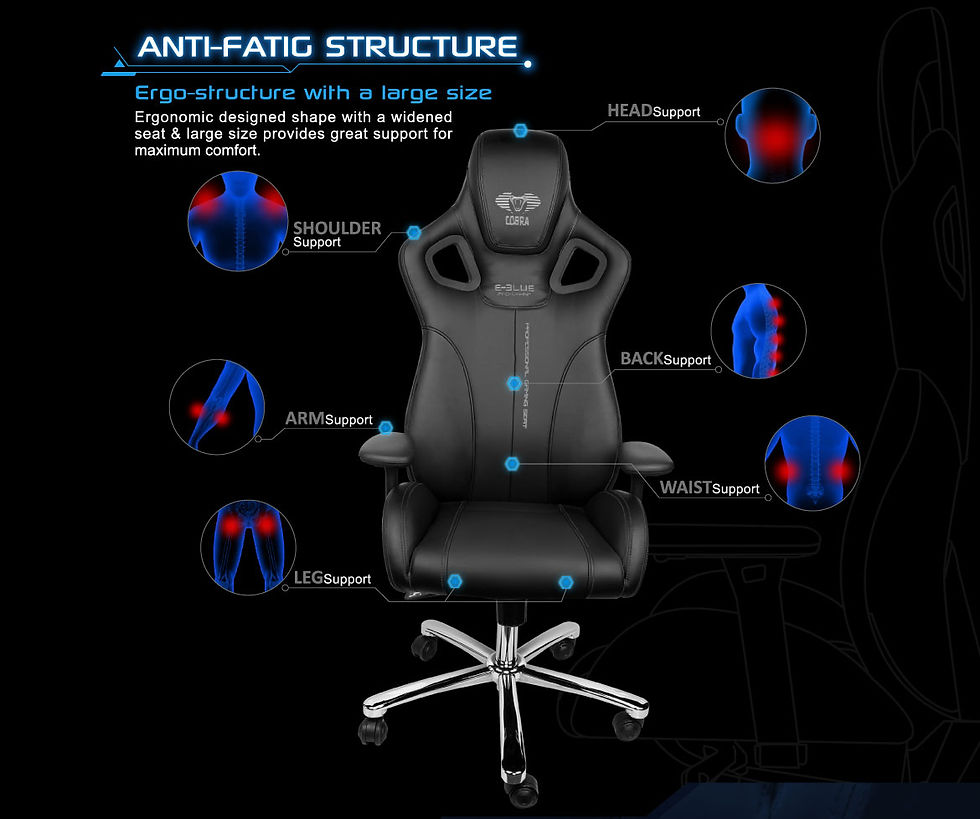 Thumbnail: Ghế EBlue Cobra EEC308