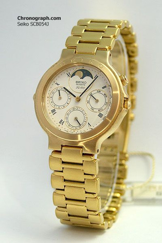 Seiko Sq100 Moonphase Vintage Seiko Watch SQ 100 Triple Calendar