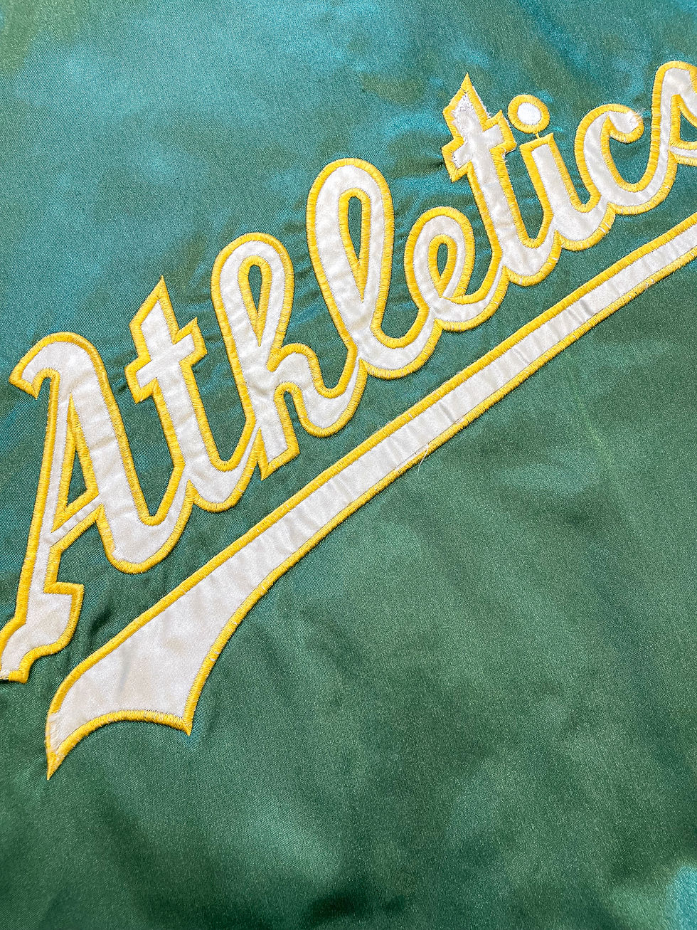 Miniaturbild: Vintage 90s Campri Oakland Athletics College Jacket