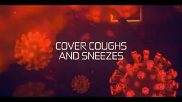 Cover coughs and sneezes