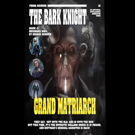 The Motion Comic version to the AI Comic Book 'The Bark Knight - Grand Matriarch'
