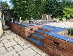 Constructing Garden Brick Wall in Colchester