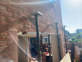 Bricklaying Filling Hole in Wall in Colchester