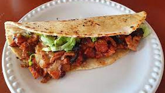 Corn Quesadilla al Pastor
