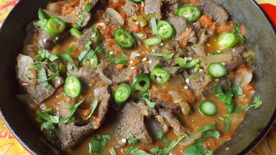 Bistec a la Mexicana