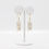 Thumbnail: Drilled Diamond Ladder Earring