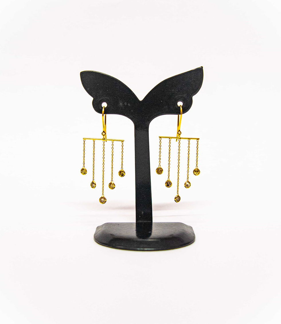 Thumbnail: Diamond 5-line ladder earring