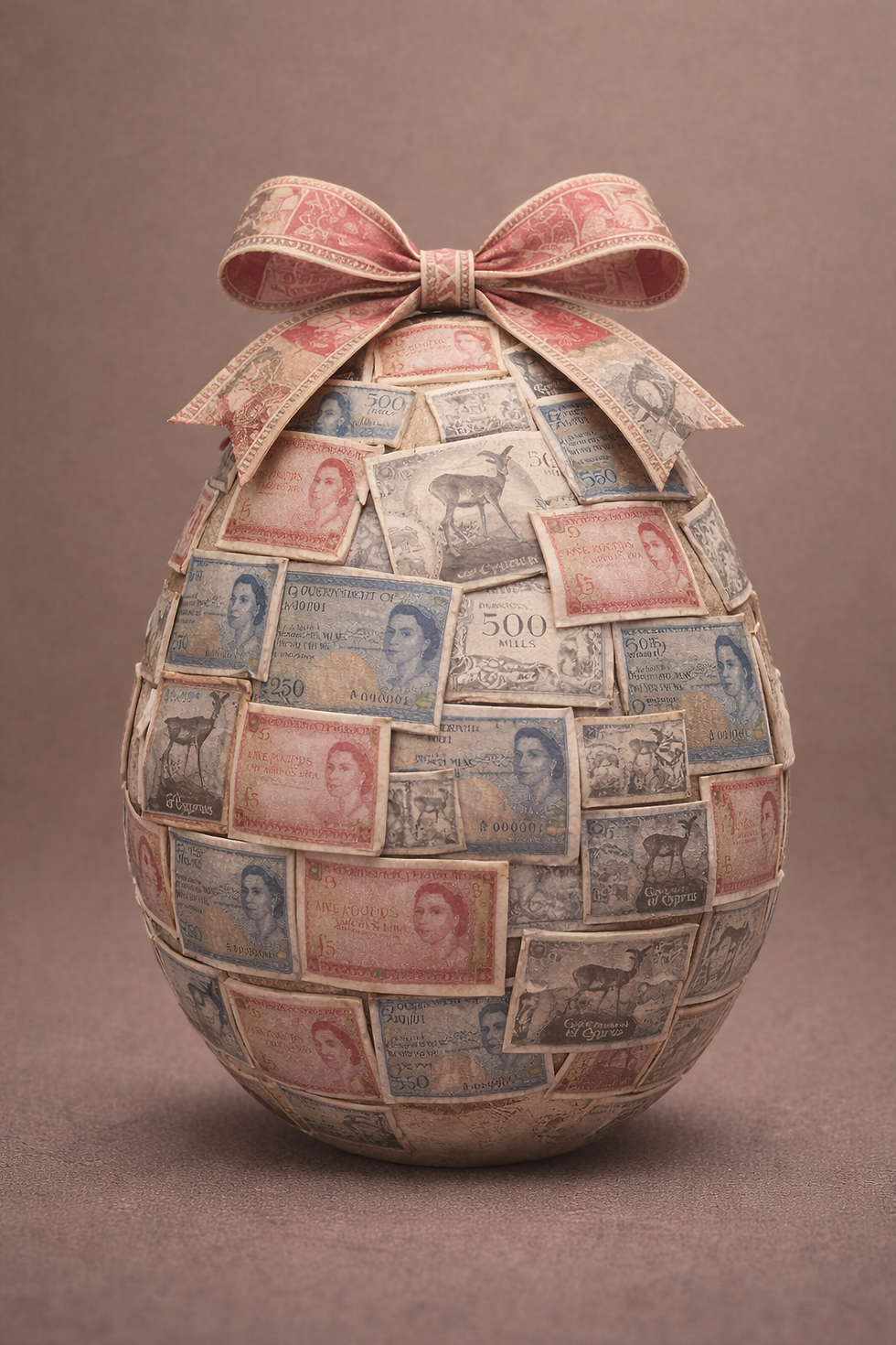 Fabergé Style Egg in Cyprus During Easter
