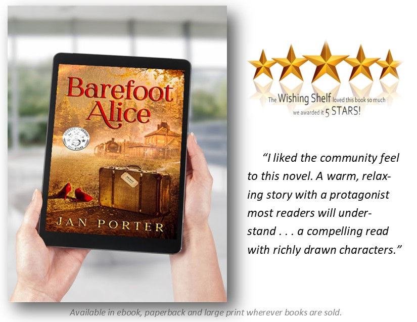 Barefoot Alice #literaryfiction #BookReview 3 #5stars Wishing Shelf Book #Awards #mustread