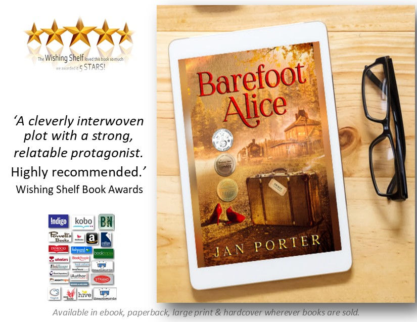 Barefoot Alice Book Review 1 Wishing Shelf July 2022