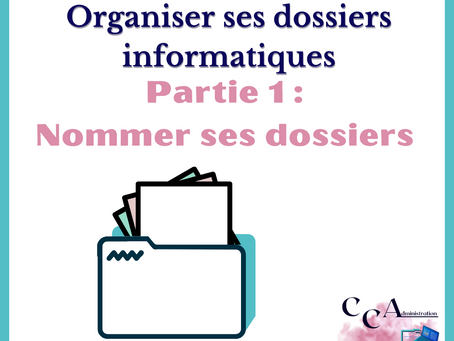 Nommer ses dossiers