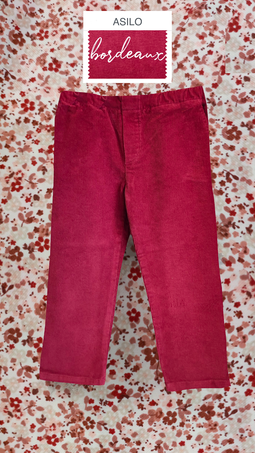 Miniatura: Pantalone asilo in velluto Inverno 2025