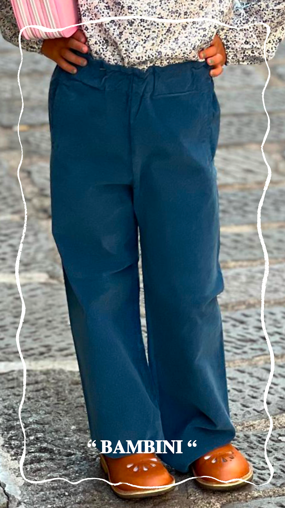 Miniatura: Pantalargo in velluto liscio Inverno 2025