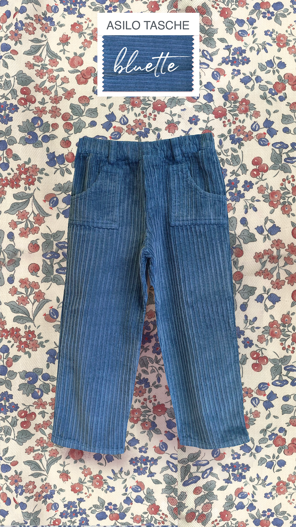 Miniatura: Pantalone asilo velluto costa larga Inverno 2025