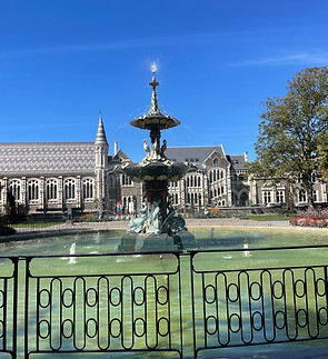 The Dalton Fountain in Christchurch, New Zealand