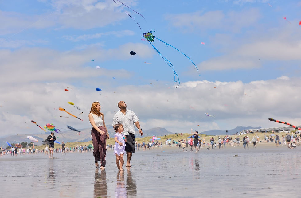 Kite Day at New Brighton beach