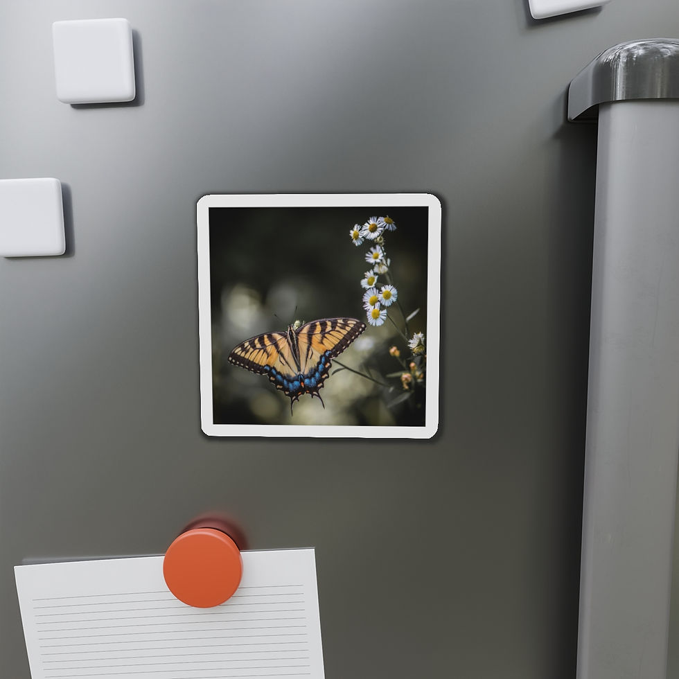 Thumbnail: Swallowtail Die-Cut Magnet by JHP