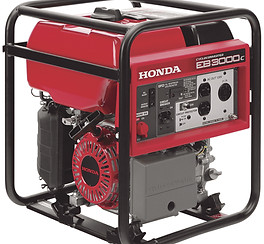 Gas Portable 3,000 watt (Honda EB3000c).