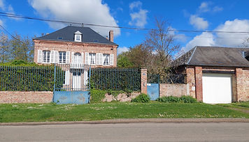 Vue de la charmeraie d'Aumâtre en arrivant
