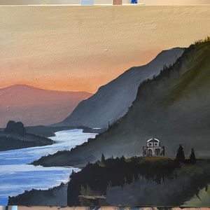 Columbia River Gorge Sunset