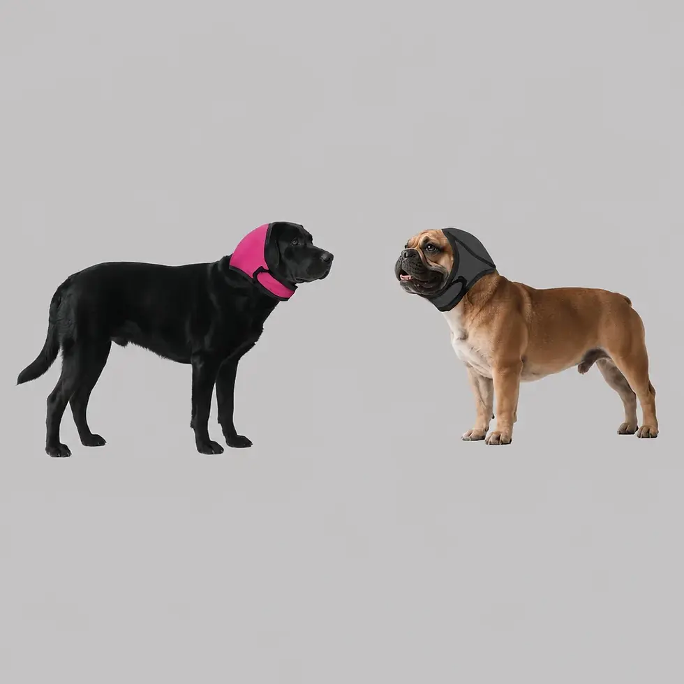 Thumbnail: Head Covers to Relieve Dogs' Anxiety, Emotional Soothing Devices, Special Head