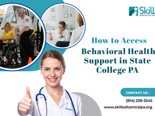 How to Access Behavioral Health Support in State College PA