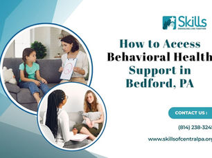 How to Access Behavioral Health Support in Bedford, PA