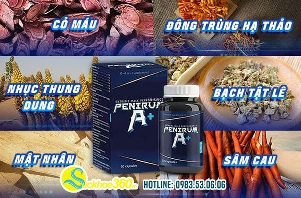 thành phần viên uống penirum a+