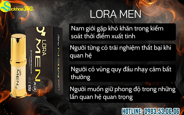 Đối tượng sử dụng Lora Men