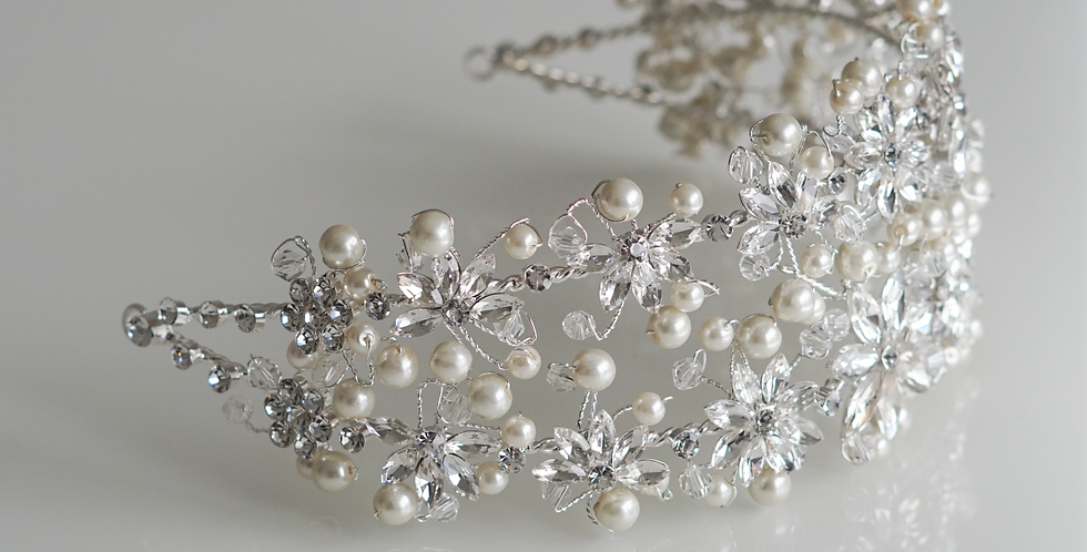 HeadBand Pearl Headpiece