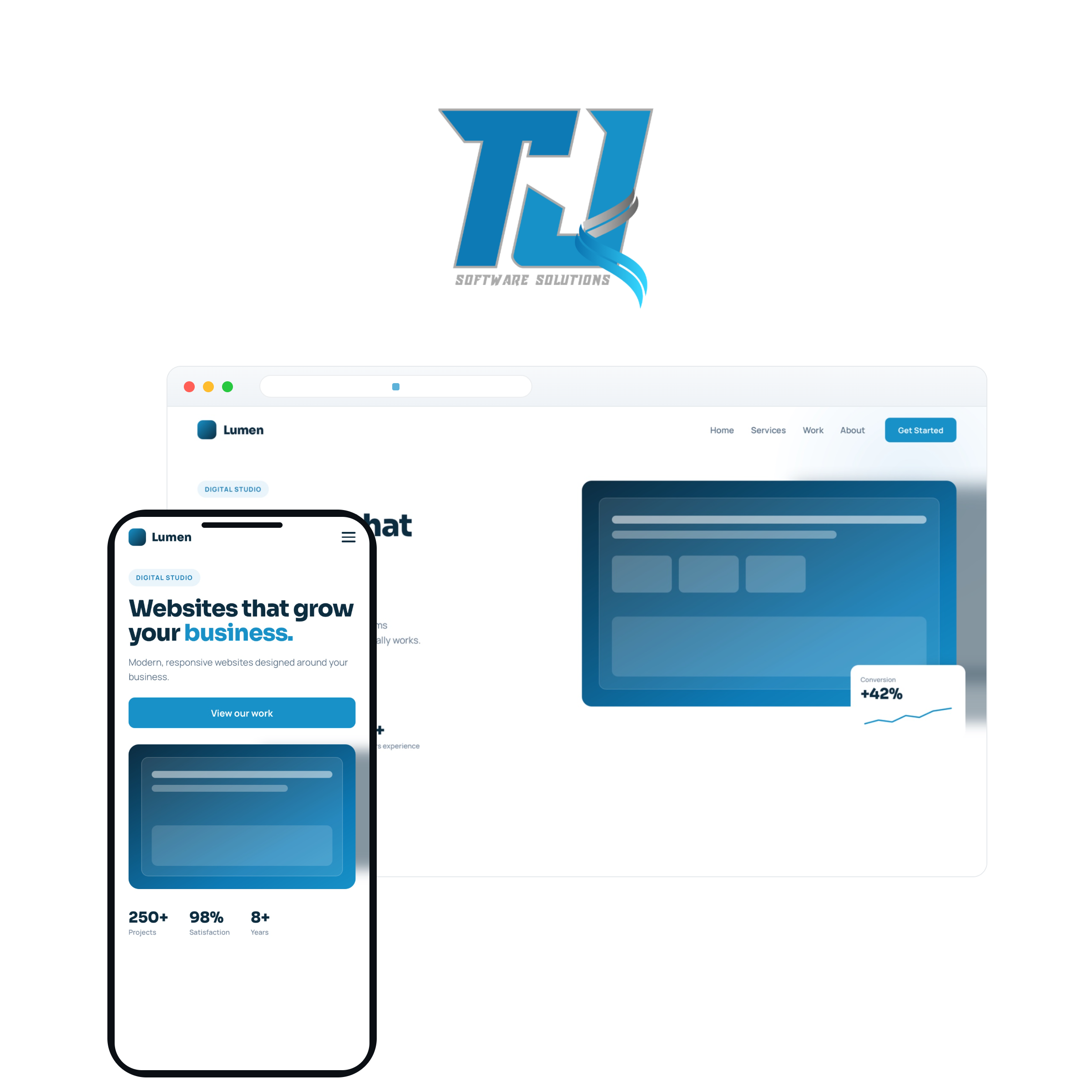 Custom Website Design platform preview