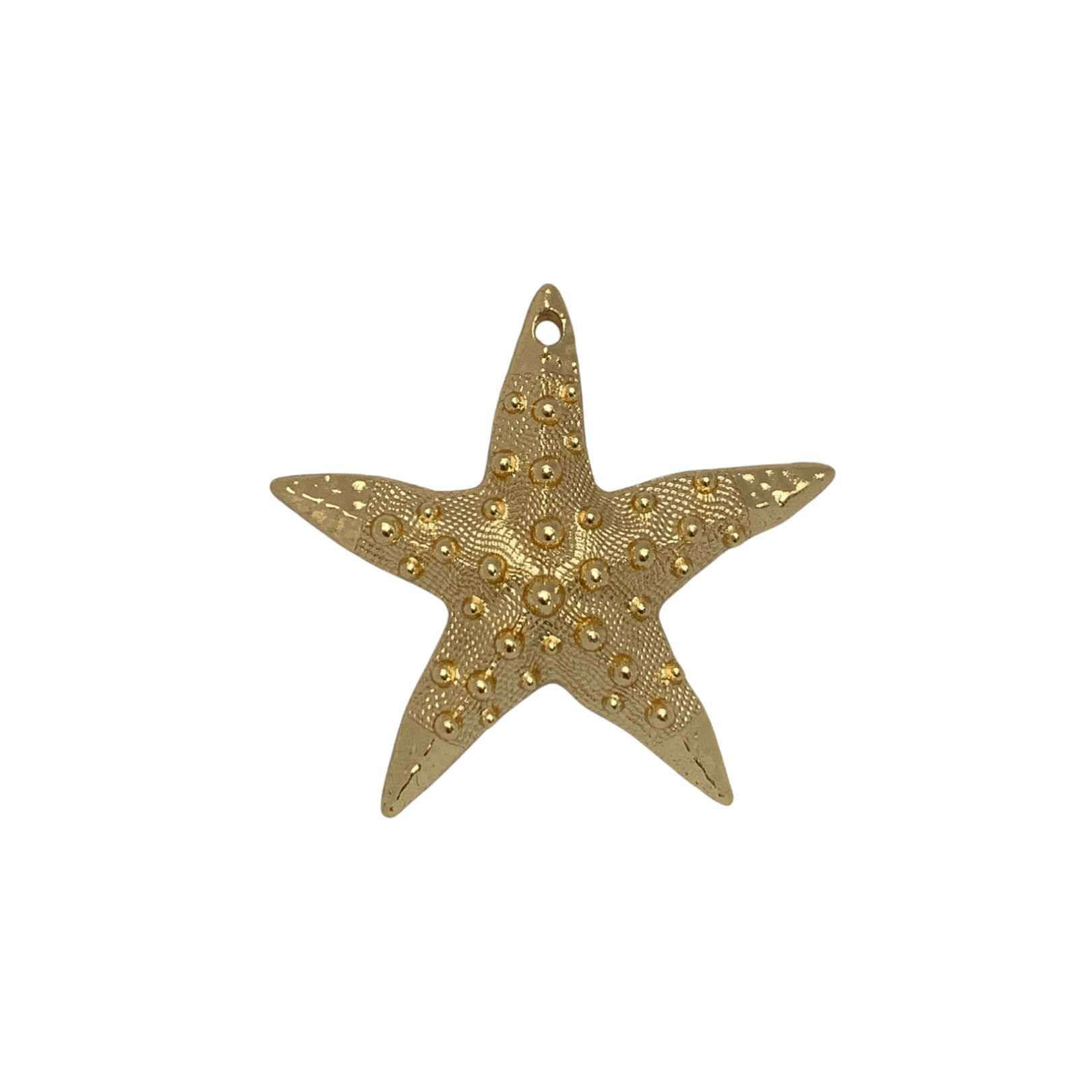 PINGENTE ESTRELA DO MAR G DOURADA - PCT COM 2