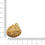 Miniatura: PINGENTE CONCHA DOURADO - PCT COM 4