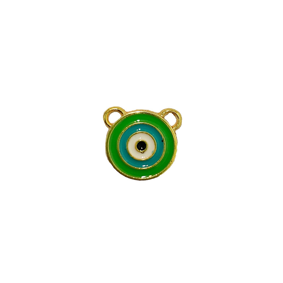 Miniatura: PINGENTE MINI OLHO GREGO RESINA COLORIDA - PCT COM 6