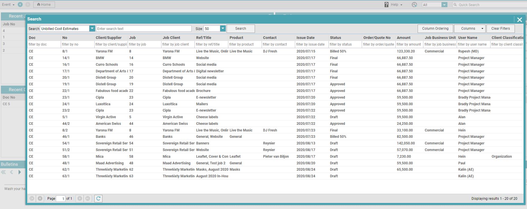 Chase Production | Chase Software