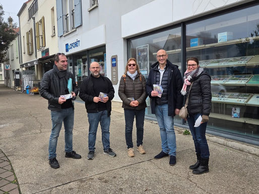 Inlassablement, au contact des habitants.