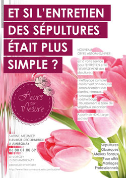fleurs sur mesure