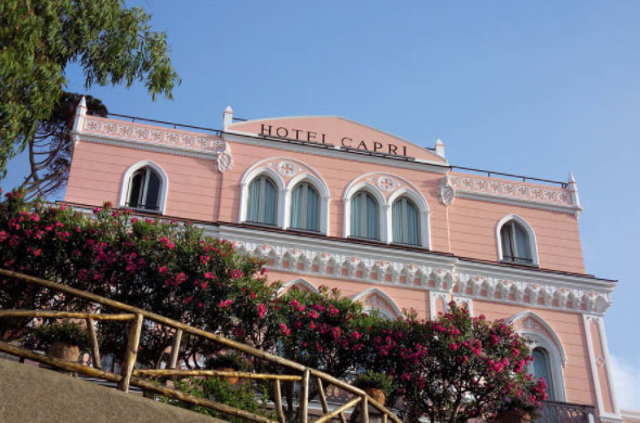 Manutenzione ordinaria della struttura ricettiva a 4 stelle "Hotel Capri"